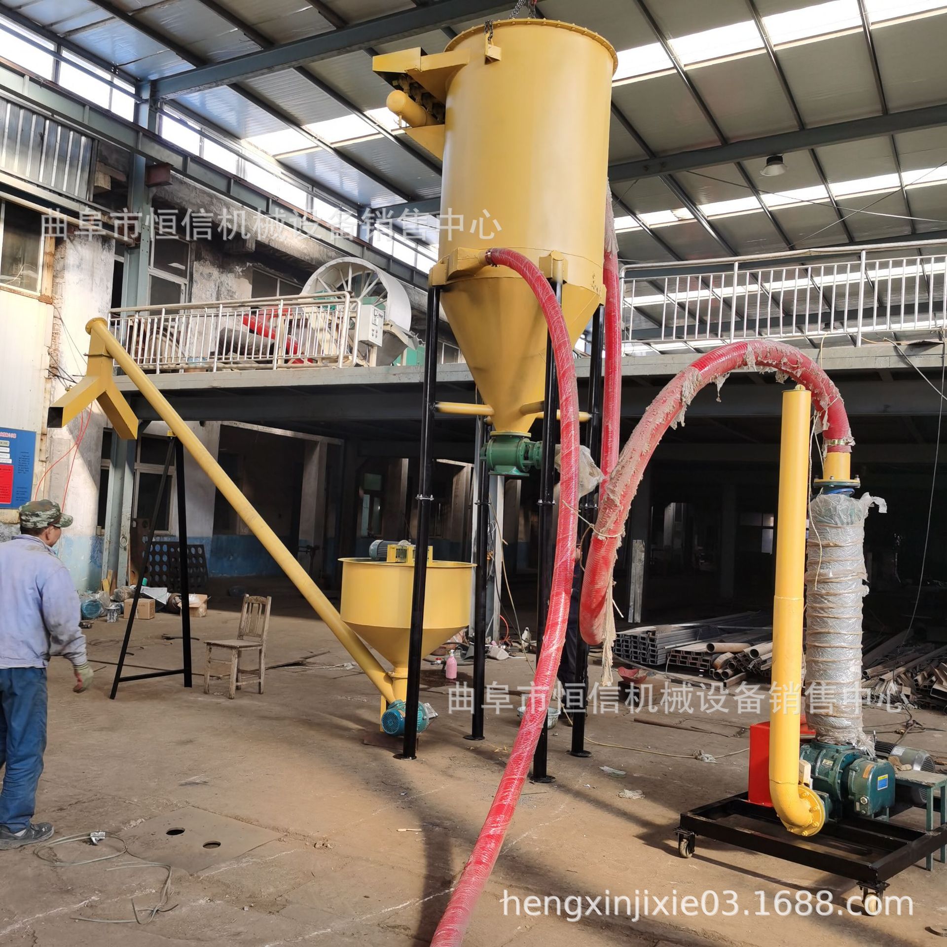 工厂生产 建筑工地干灰气力输送机 石英砂负压气力输送机zcjb