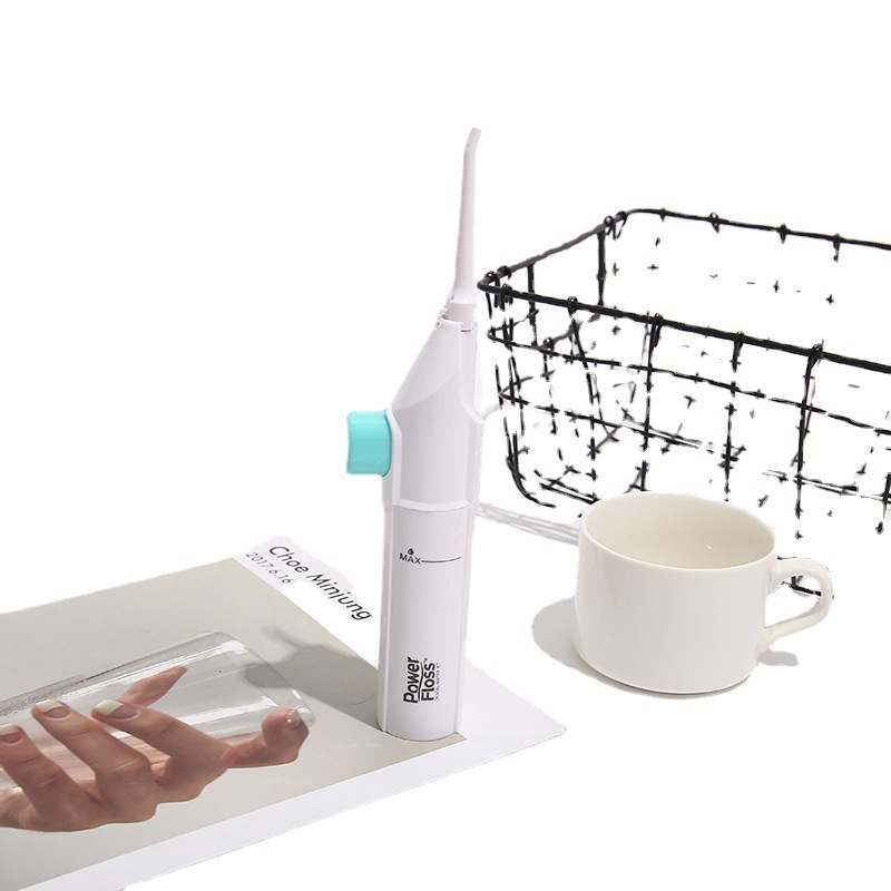 TV manual de lavado de dientes blanco Dispositivo de lavado de dientes transfronterizo irrigador oral hogar portátil limpiador de mano