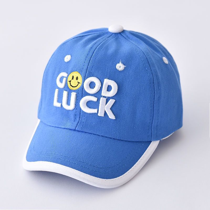 Blue tape, baseball cap