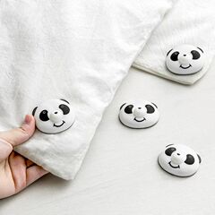 家庭用滑り止めキルトホルダー、滑り止めキルト固定バックル、多機能安全シートバックルクリップ、衣類収納用