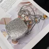 Silver square diamond