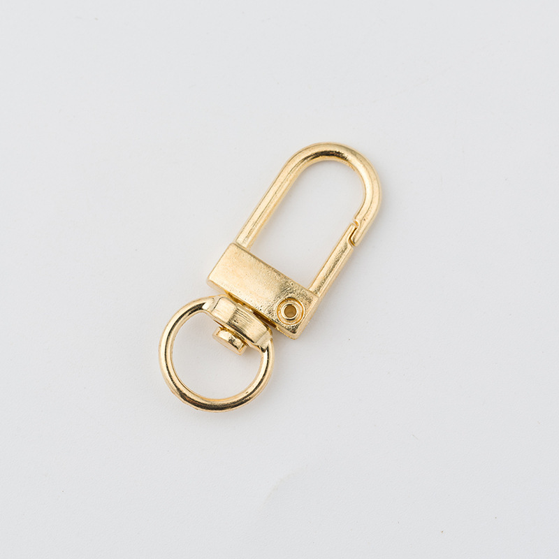 スポット亜鉛合金 DIY 小型ドアバックルカラースプレーペイント電気メッキキーホルダー回転リングバッグアクセサリー 3 点ドアバックル|undefined