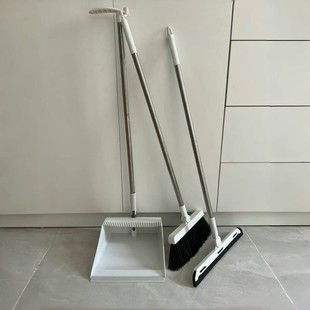 New Thickened Folding Broom suit Household Broom Wiper Hair Sweeping Artifact Broom Dustpan Set