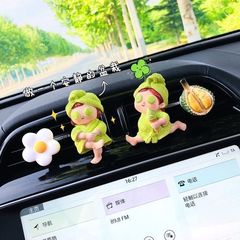 Car Aromatherapy Perfume Car Air Conditioner Air Vent Decoration Cute Girl Fragrance Car Supplies Small Ornaments