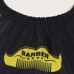 亞馬遜熱銷新品理髮耐髒圍布印花圍裙染髮剪髮披肩家用髮廊用圍布