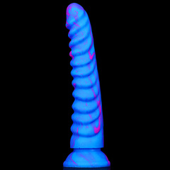 Dragon Scale Colored Miniature Simulation Male Sexual Toy with Dual-Layer Liquid Silicone Massive and Thick Female Pleasure Device