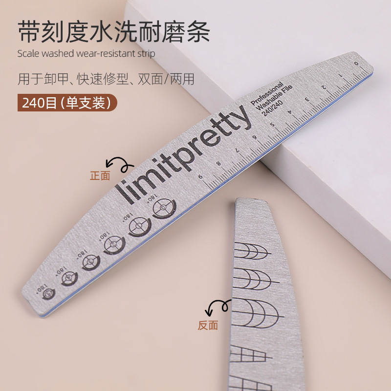 Tipo A, nueva tira de pulido, tira de frotamiento de esponja, venta directa de fábrica, con escala, lavado con agua, sin arena, tira de frotamiento resistente al desgaste al por mayor