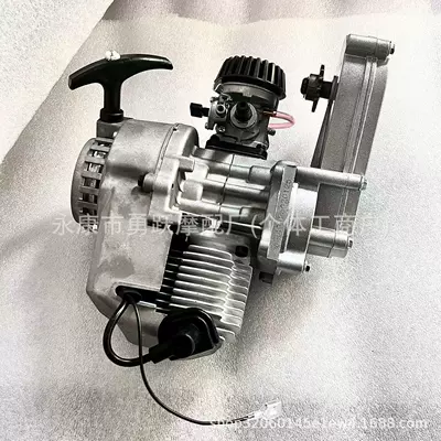 Mini Motorcycle Accessories 49Cc Motosiklet ləvazimatları və aksesuarları - 40-6-engine-silver