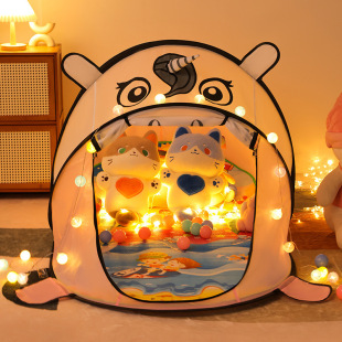 Children's Simple Beach Tent Indoor Portable Foldable Toy House Outdoor Automatic Quick Opening Princess Game House