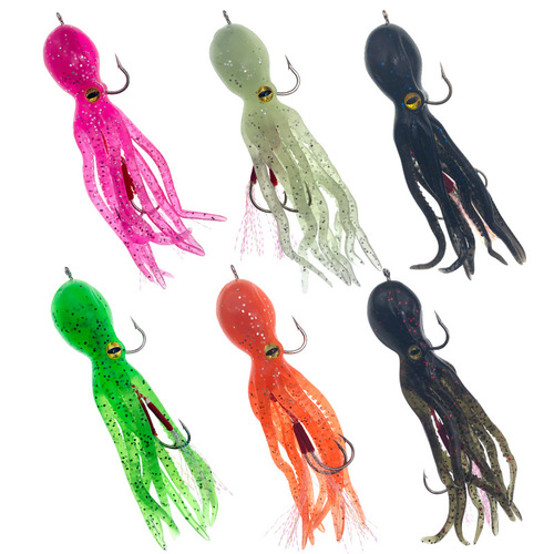  New Bionic Octopus, Squid, Octopus Soft Bait 11cm/21g Cuttlefish Luya Soft Bait Wholesale
