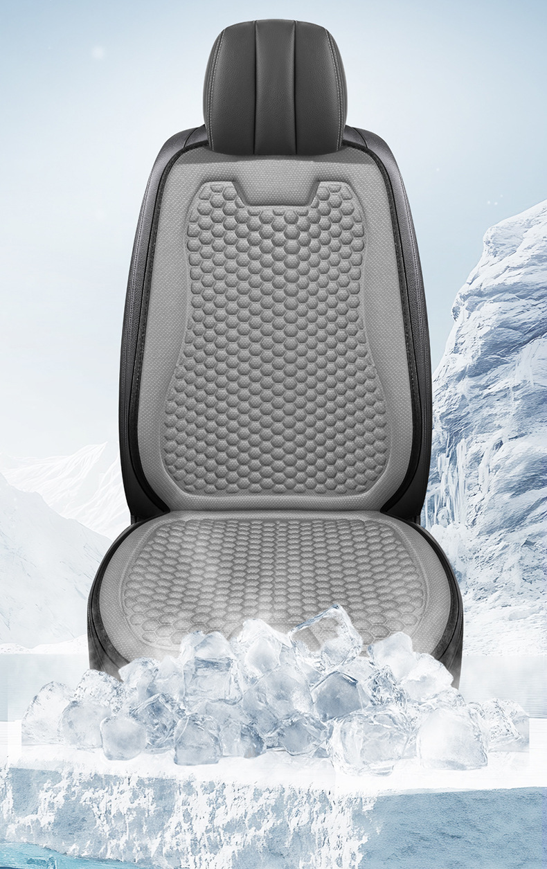 Car Gel Ice Seat Cushion, Universal for All Seasons, Truck Seat Cushion, Front Seat Cushion, Summer Breathable Seat Cushion, Summer Butt Cushion