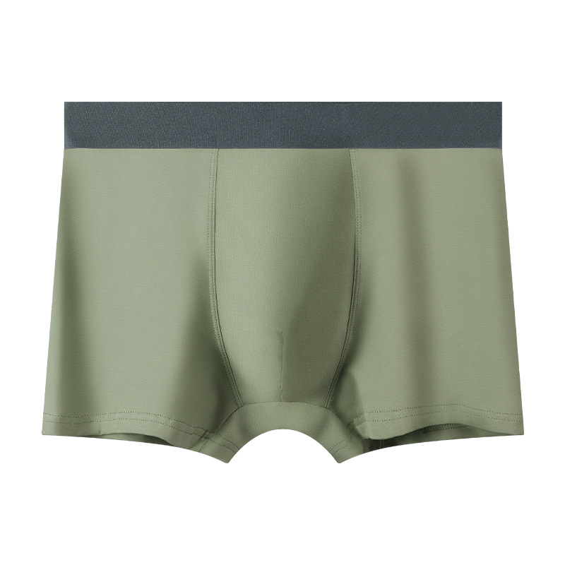 Ropa interior de hombre de algodón de alta elasticidad, sin costuras, calzoncillos de cintura media, estilo fino de verano, suave y agradable para la piel, lote mixto multicolor