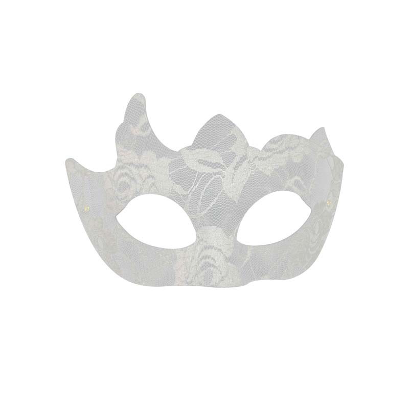 Cross-border nueva pareja fiesta bar mitad cara máscara de encaje hermosa flor tallada venecia máscara de baile TK