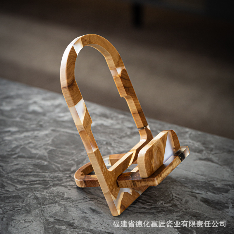 Walnut Pu'er soporte de té de palo de rosa soporte de base de pastel de té soporte de madera maciza titular de soporte de exhibición al por mayor artesanía de madera