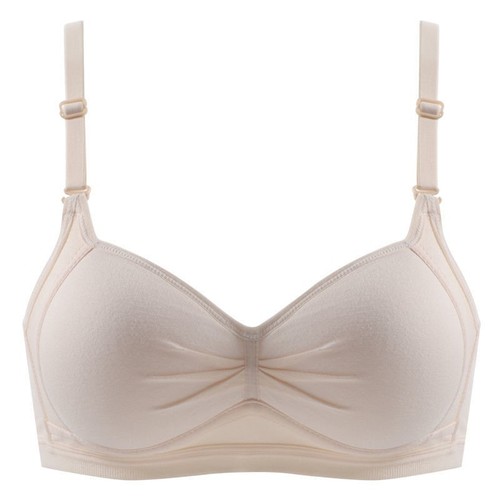 Japanese seamless bra for women with small breasts, one-piece breast-retracting, anti-sagging, no-wire girl bra