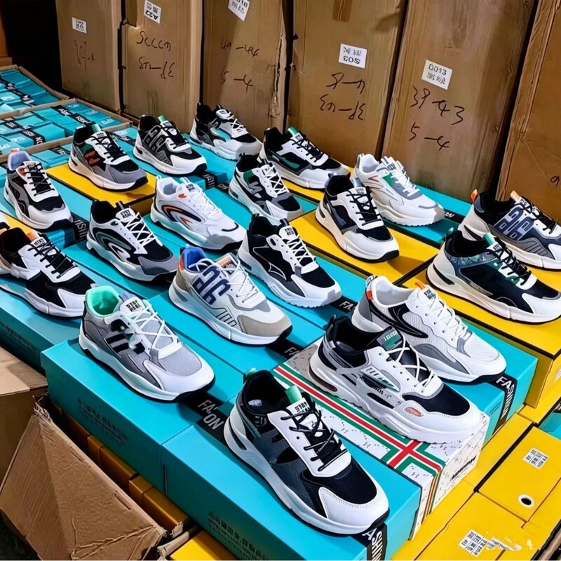 Wenzhou sports shoe wholesale, mesh thick-soled men's shoes, dad shoes, running and travel shoes, wholesale shoes for physical stores and stalls Wenzhou sports shoe wholesale, mesh thick-soled men's shoes, dad shoes, running and travel shoes, wholesale shoes for physical stores and stalls