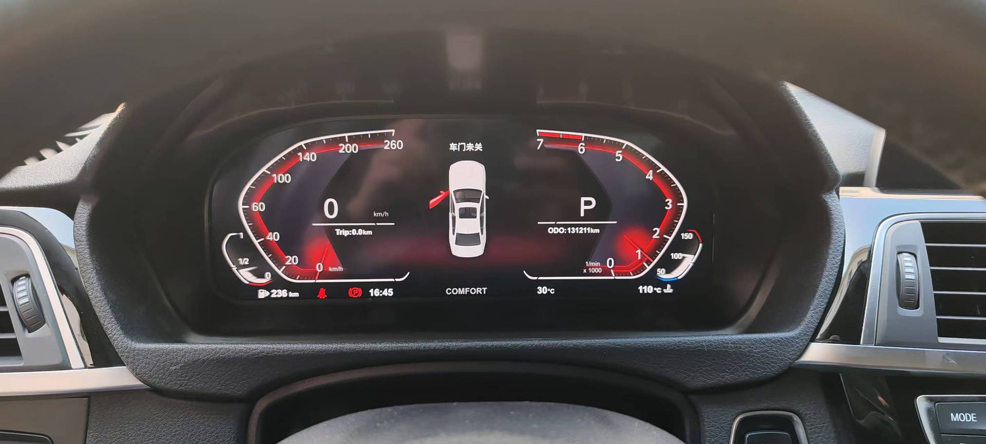 Suitable for Bmw F30F31F32F33F34F35F36M Full Lcd Instrument Virtual Cockpit Non-Destructive Plug-And-Play