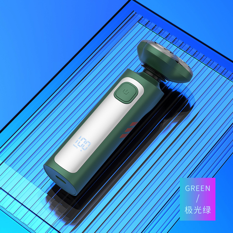 Wholesale cross-border ecological chain electric shaver, rechargeable smart men's full-body washable electric razor Wholesale cross-border ecological chain electric shaver, rechargeable smart men's full-body washable electric razor