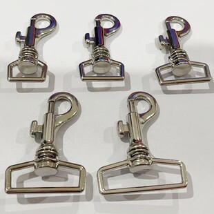 New zinc alloy pet buckle, electroplated hook buckle, metal hook buckle, nickel plated, alloy luggage hook 236