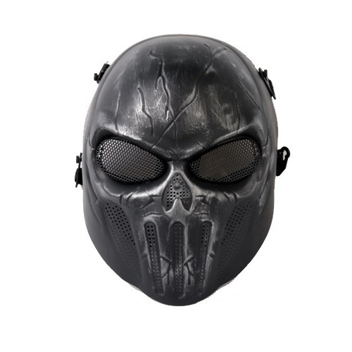 万圣节 骷髅 惩戒者 吓人恐怖骷髅面具 保护耳朵款真人野战防护