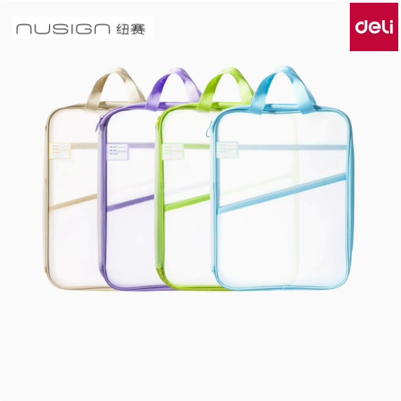 DREXY NS415 - 1 bolsas de cremallera de disciplina EVA multicapa de gran capacidad en forma de U gran abertura resistente al desgaste