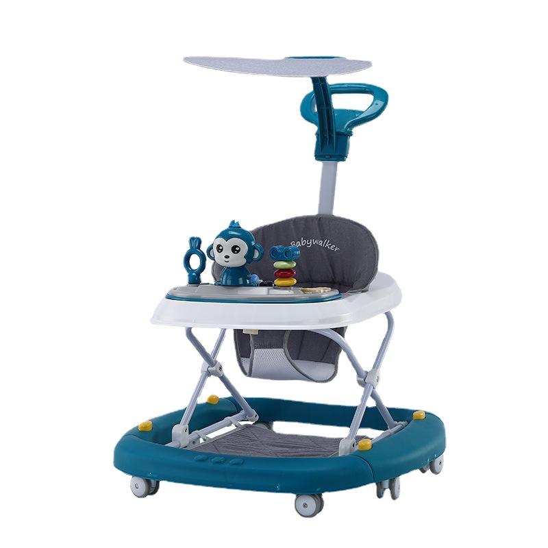 Caminillo para bebés con piernas anti-o, carro multifuncional anti-side, carro para bebés que se pueden sentar y empujar para conducir