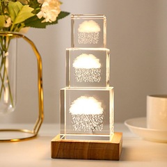 女朋友禮物感女孩擺件治癒系小雲立方桌面的解壓雲朵男生女生