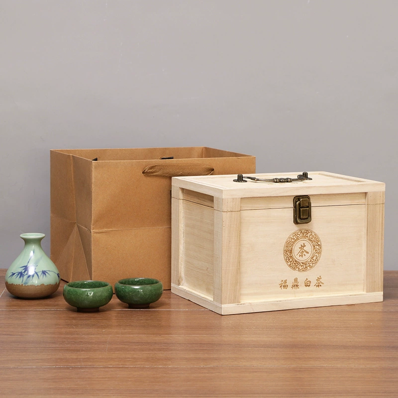 Универсальная деревянная коробка, Фудин Баича, loose tea, чайные пакетика, Пуэр из натурального дерева