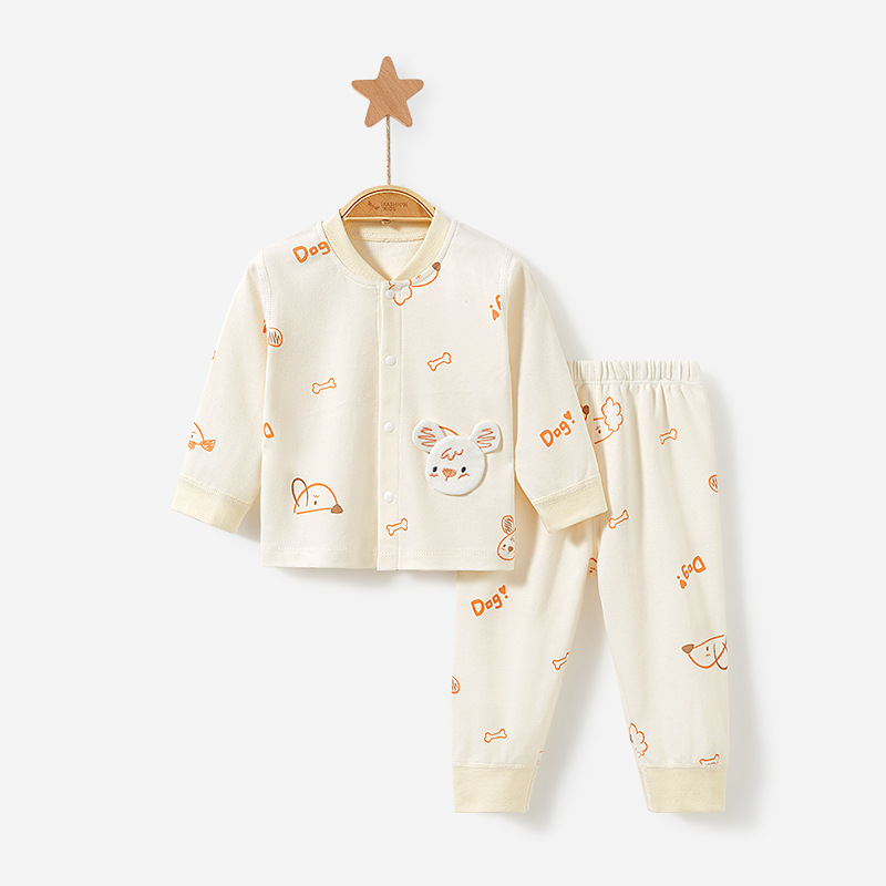 Traje de manga larga 3TZ013 (perro beige)