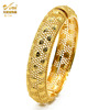 Metal gold bracelet for bride, accessory, India, light luxury style, wholesale