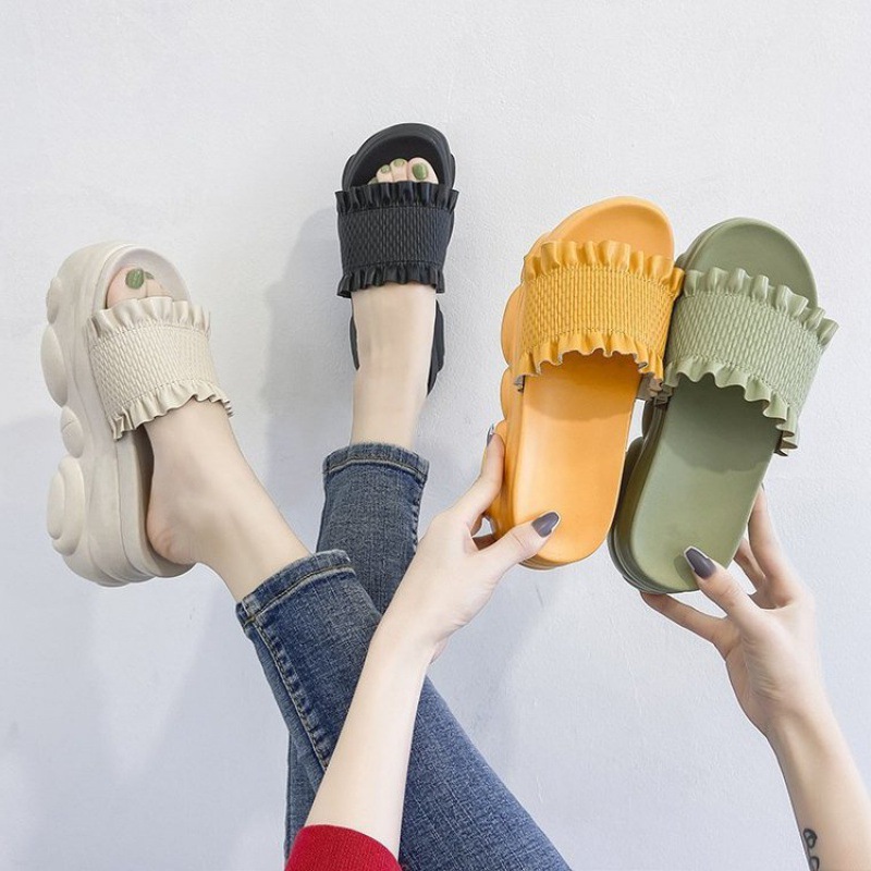 Pantofole da donna Casual con supporto per arco sintetico, ciabatte ad asciugatura rapida_voghion.com