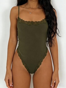 X 91507  Fits Everybody Lace Bodysuit �ٽz�����B�w��