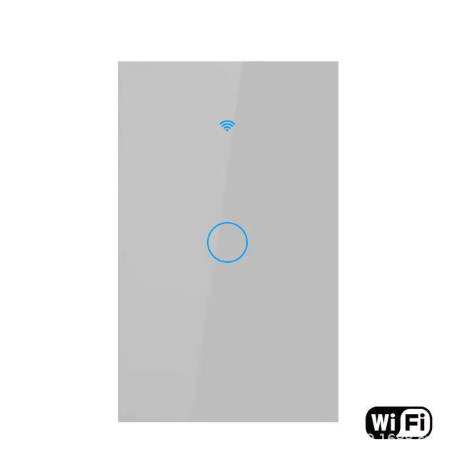 Interruptor Inteligente Táctil Estándar EE.UU. 120 WiFi RF433 de Latón y ABS con Control por App image 19