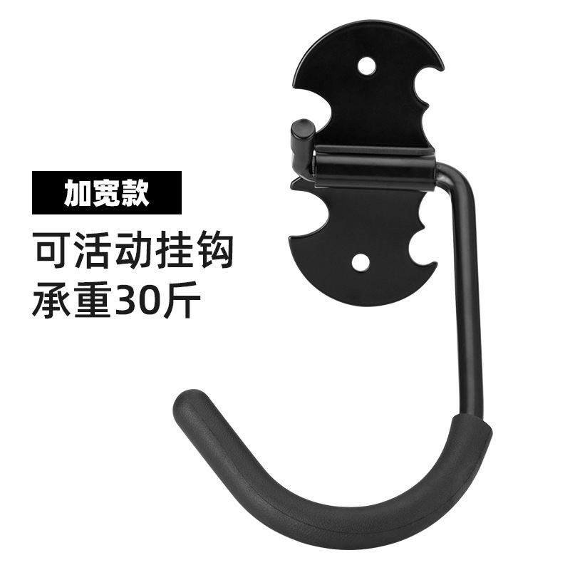 Gancho de la pared de la bicicleta de montaña estante de exhibición de la bicicleta de pared interior accesorios de bicicletas estante de estacionamiento de la bicicleta