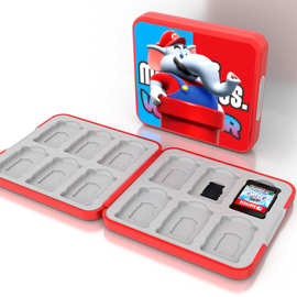 任天堂 Switch磁吸硅胶卡盒12枚装NS游戏卡收纳盒周边配件卡盒