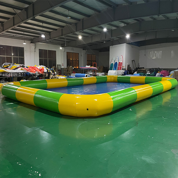 Large Swimming Pool Manufacturers Wholesale pvc Clip Mesh Foldableable Mobile Kidsren's Game Inflatable Pool