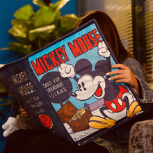 迪士尼正版授权 SUNDAY HOME 米奇书本抱枕 毛绒手办潮玩周边礼物