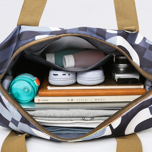 Suitcase, travel bag, capacious fashionable handheld set 4