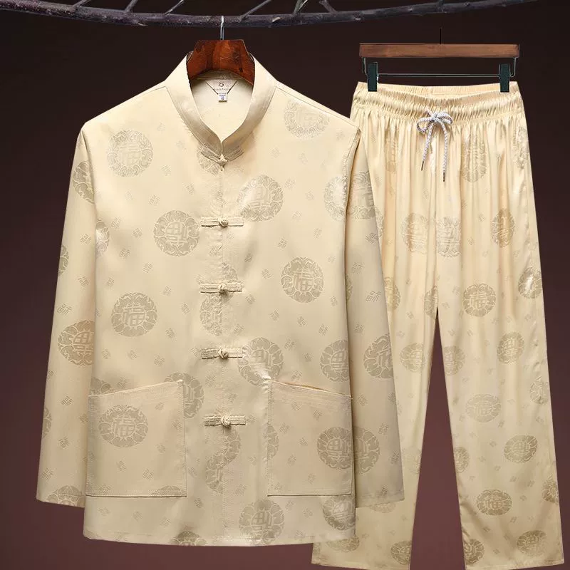 Весенний и летний ледяной шелк для пожилых людей