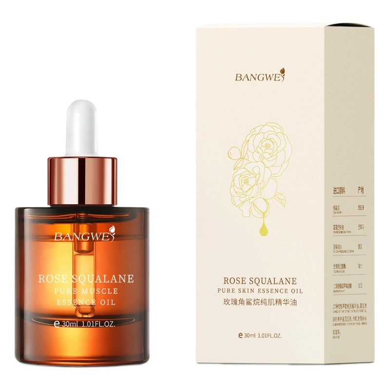 Shake Tone Лидер продаж Bang Wei Rose Squalane Essence Oil 30 мл Увлажняющее укрепляющее косметическое масло Питательная кожа с маслом