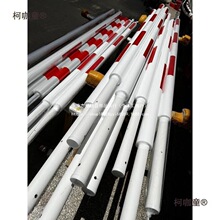 德亚一路玛格优创高速路ETC收费栏杆臂德亚K6泡沫杆道闸圆麦太保