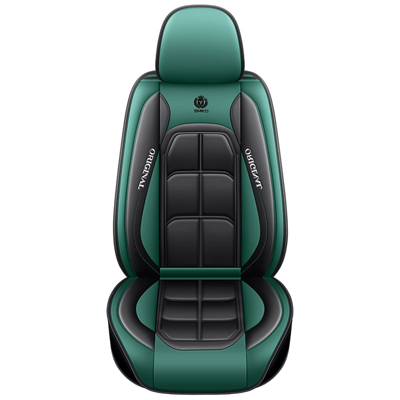 Universal – Seat cushion, seat cover Cover - front-single-dark-green
