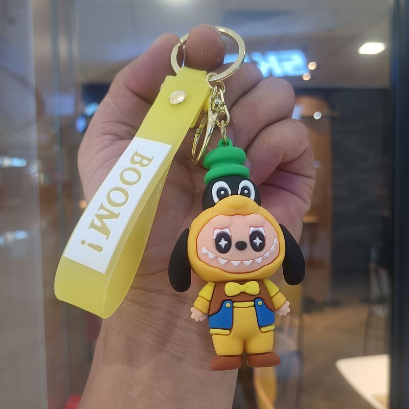 クリエイティブホットスタイルラブブキーホルダー漫画リトルシープペンダントおもちゃベビーグラバーかわいいキーチェーンリング卸売|undefined