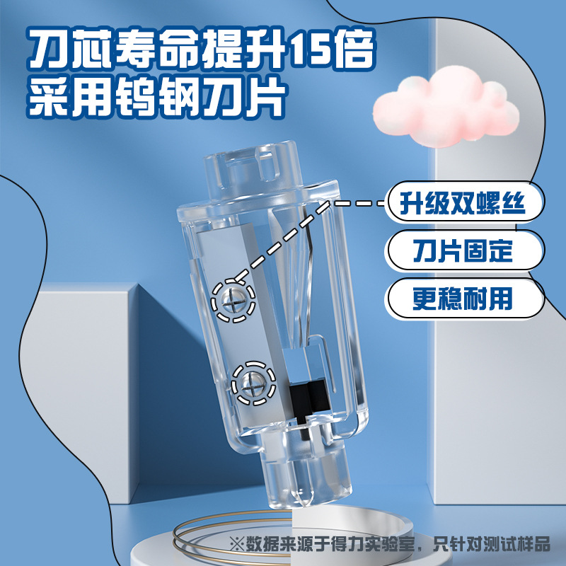 Cuchillo de lápiz automático Délico, cuchillo de lápiz eléctrico, cuchillo de lápiz especial para estudiantes primarios