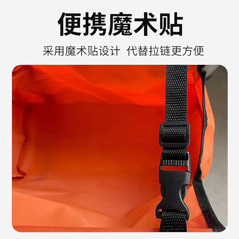 Juego de herramientas de escalera Bolsa de herramientas de escalera plegable de aleación de aluminio Escalera en espiga Bolsa colgante portátil Bolsa de tela Oxford engrosada