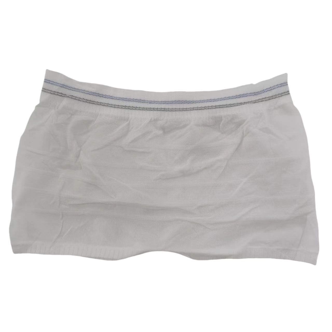 Pantalones cortos desechables transfronterizos pantalones de malla de poliéster elástico pantalones de vapor de sudor pantalones boxeadores desechables ropa interior de malla