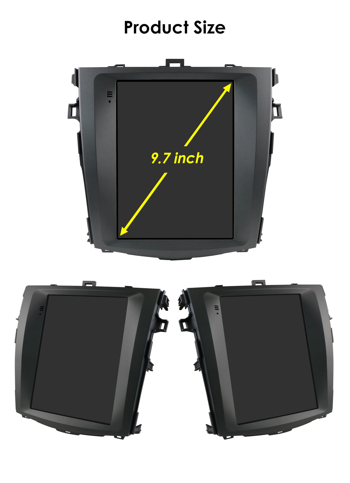 Suitable for 06-13 Toyota Corolla Toyota Corolla Large-Screen Central Control All-In-One Car Navigation