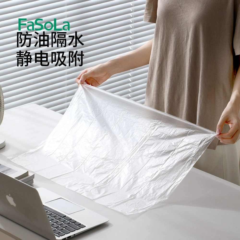 Япония FaSoLa одноразовые столовые коврики пищевые маслостойкие водонепроницаемые портативные дети едят скатерть пластиковая пленка