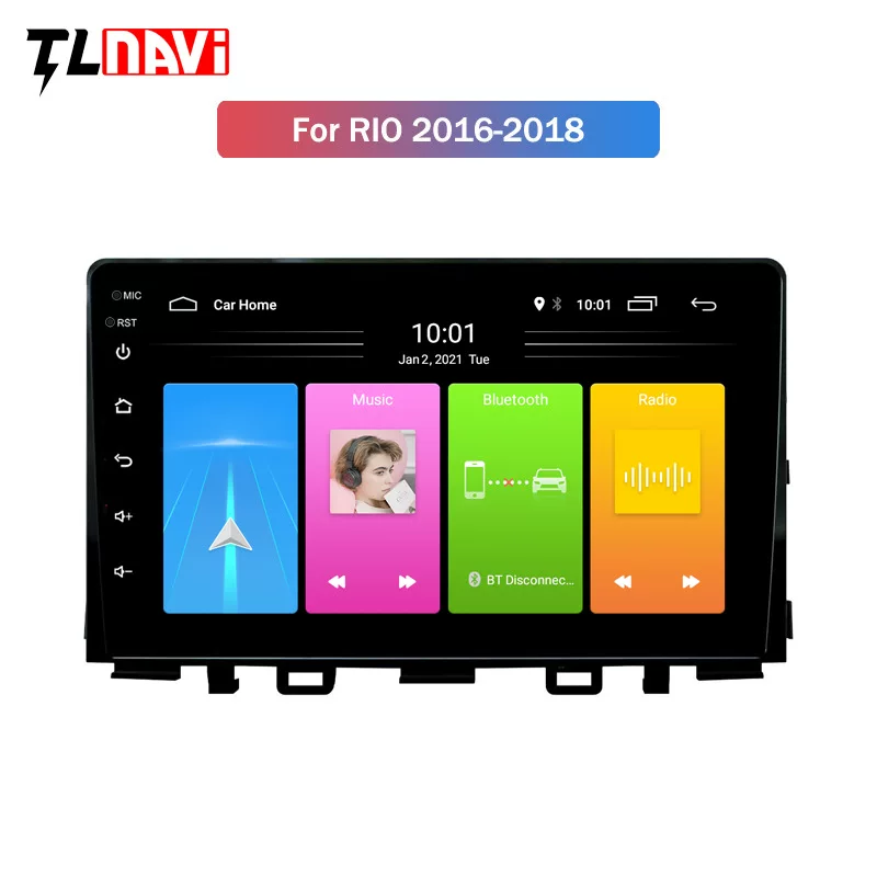 Подходит для Kia Ruiou 16-18 — автомобильная навигация с Google сервисами, Bluetooth, для зарубежных версий