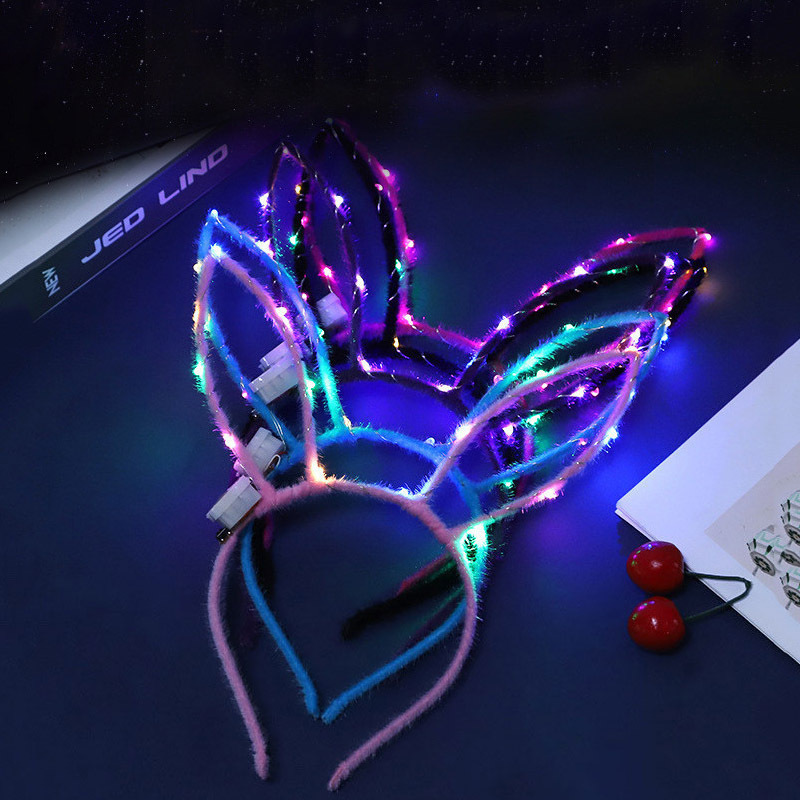 10 Luces ordinarias Orejas de conejo (color mezclado)